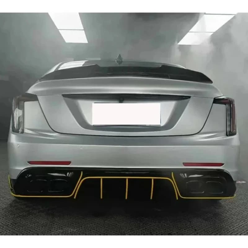 For CT5 Body Kits Rear Bumper   2020+ High Quality New Condition With Modified GT Style Body Surrounding