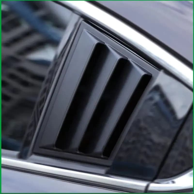 Car styling ABS Rear Door Window Louver Frame Window Sill Molding Cover Sticker Trim For MAZDA 6 M6 Sedan Atenza 2013-2019