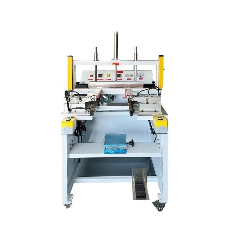 semiautomatic sealing and cutting machine,heat shrinkable film corner cutting packaging machine,pneumatic corner cutting machine