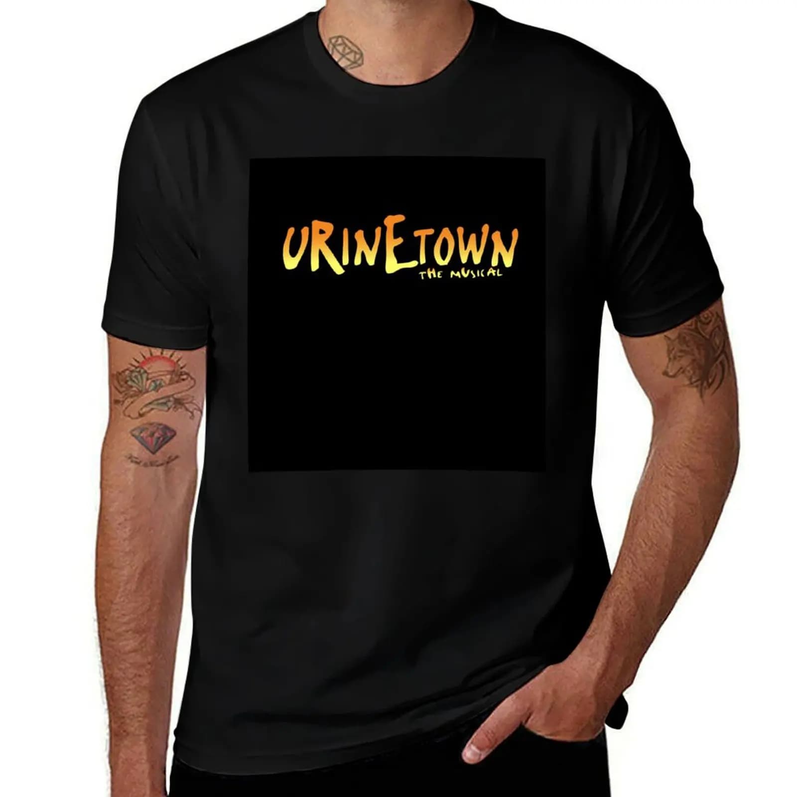 Urinetown Logo T-Shirt t shirts for man graphic tees T-Shirt