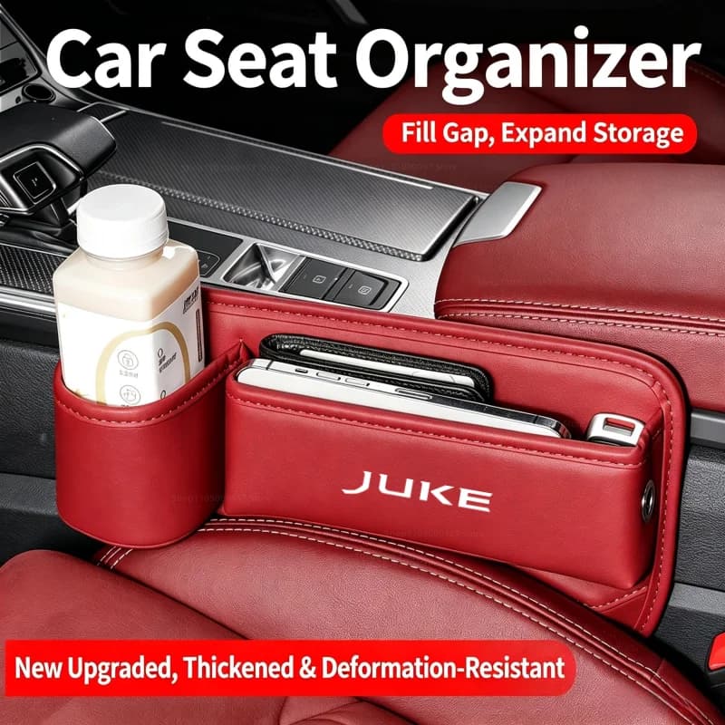 Car Seat Gap Organizer Storage Box Cup Holder Accessories For Nissan Juke 2026 2025 2024 2023 2022 2021 2020 2019-2011