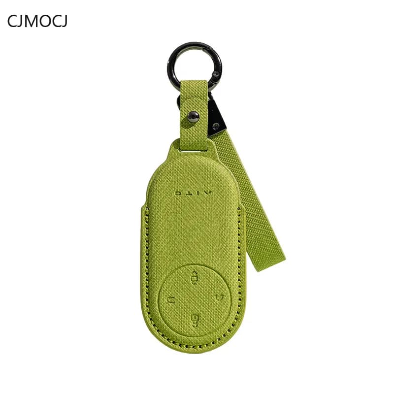 For Huawei AITO New M7 M5 Key Case Cover, PU Leather Car Key Fob Shell, Anti-Scratch Shockproof Smart Keychain, AITO Accessories