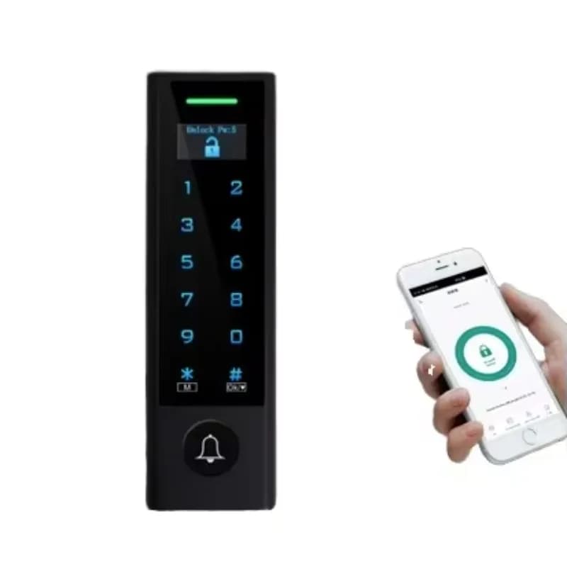 2026 Hot！ Smart WiFi Access Control System Fingerprint Keypad RFID Door Control Keyless Entry Remote Door Opening For Logo O