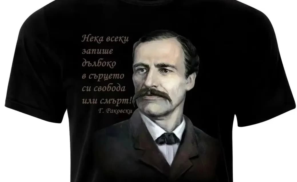 Georgi Rakovski Vasil Levski Bulgaria Patriotic T-Shirt. Summer Cotton Short Sleeve O-Neck Mens T Shirt New S-3XL