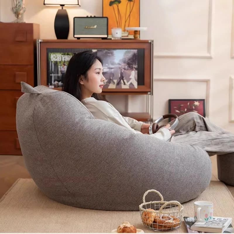 Vintage Bean Bag Sofas European Relaxing Recliner Bean Bag Sofas Simple Oversized Muebles Para La Sala Living Room Furniture