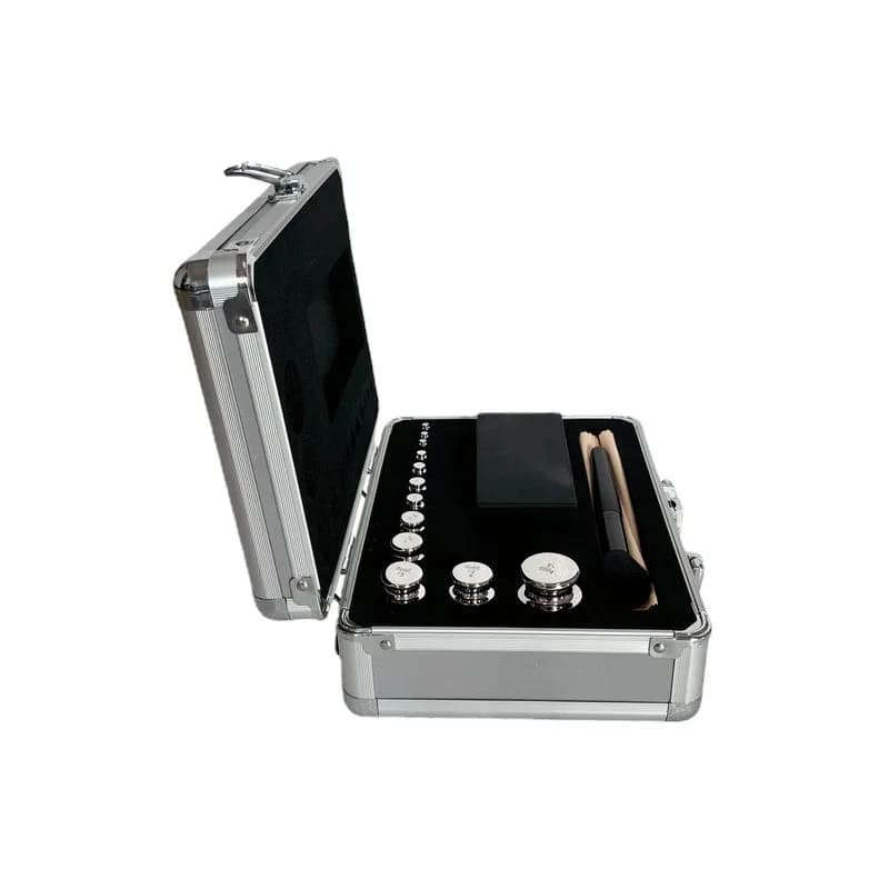 E1 standard weight 1mg~ 500g balance verification code 24 pcs with forceps