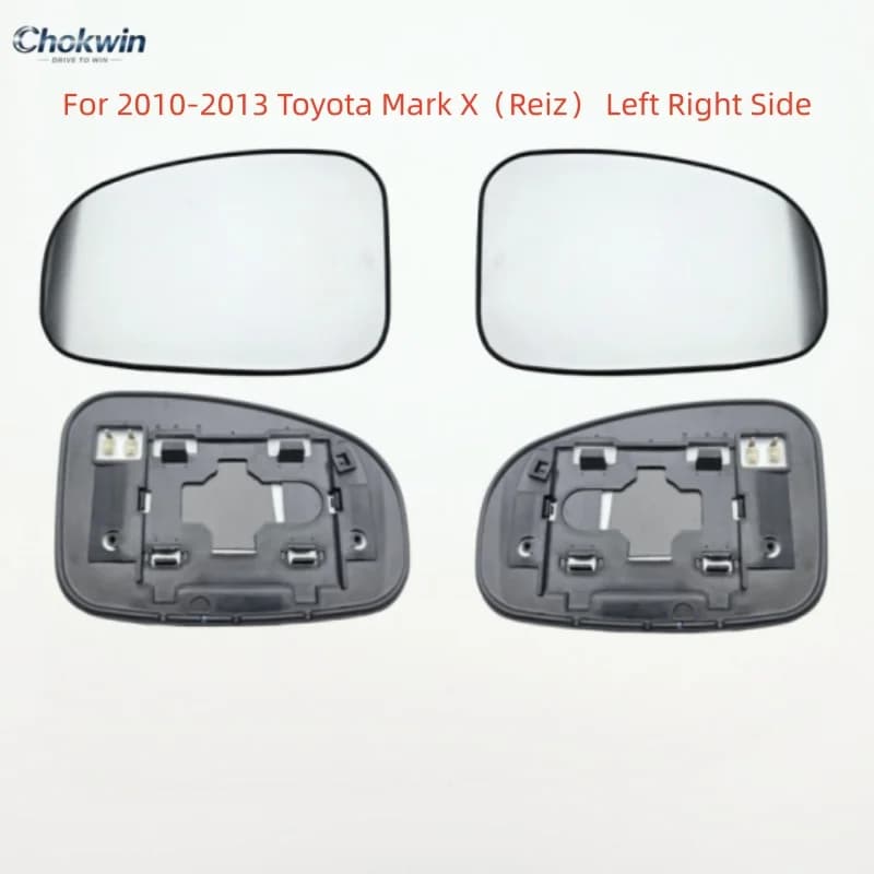 Heated Side Rearview Mirror Glass Replacement For 2010-2013 Toyota Mark X（Reiz） Left Right Side car accessories