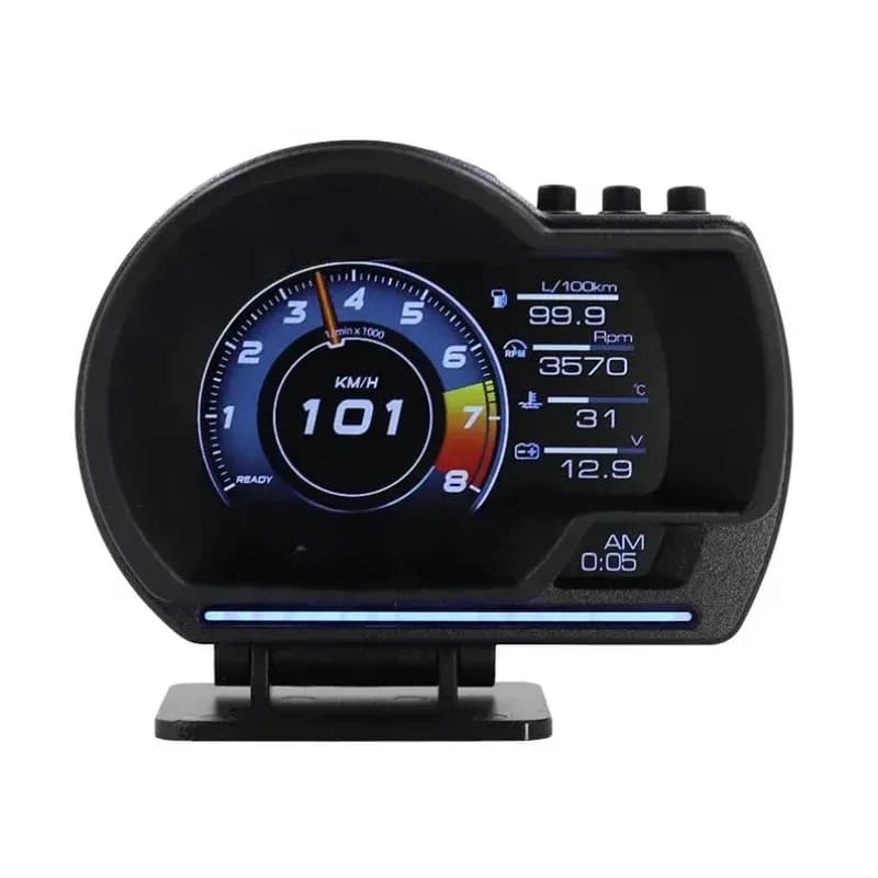 New car electronic A500 smart meter LCD head-up display OBD2 automotive universal head-up display digital speedometer