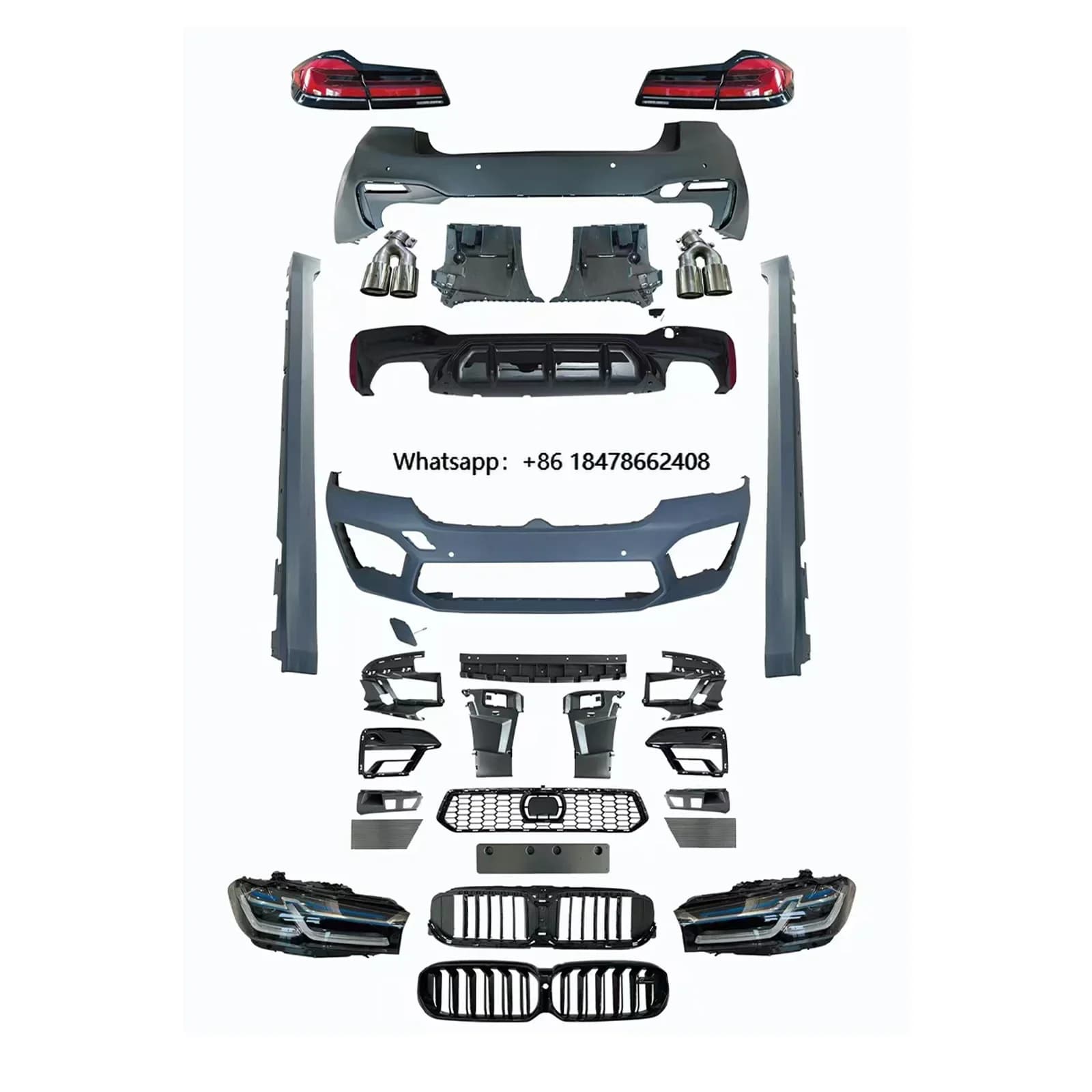 Hot Selling Old to New F90 M Power Body Kit G30 Pre Upgrade Lci 2021 M5 Bodykit for 5 Series G30 Pre 2018-2020