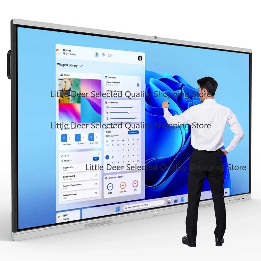 ODM 4K  OPS 65 Inch Interactive Display rt Board 75 Inch Touch Screen Interactive Whiteboard