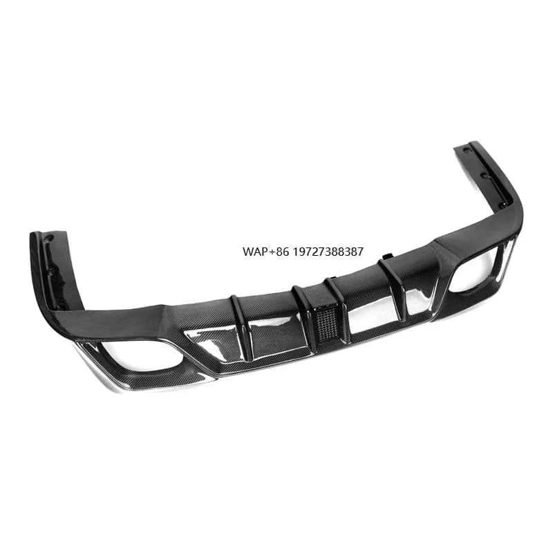 Wet Carbon Fiber Car Parts CMST Style Rear Diffuser Rear Bumper Lip for 3 Series G20/G28 Sport 2019+