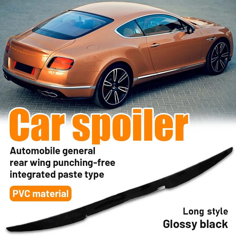 Trunk Lid Spoiler 99cm 115cm Trunk Spoiler Increase Driving Stability Reduce Wind Resistance Universal for Trunk Spoiler Lip