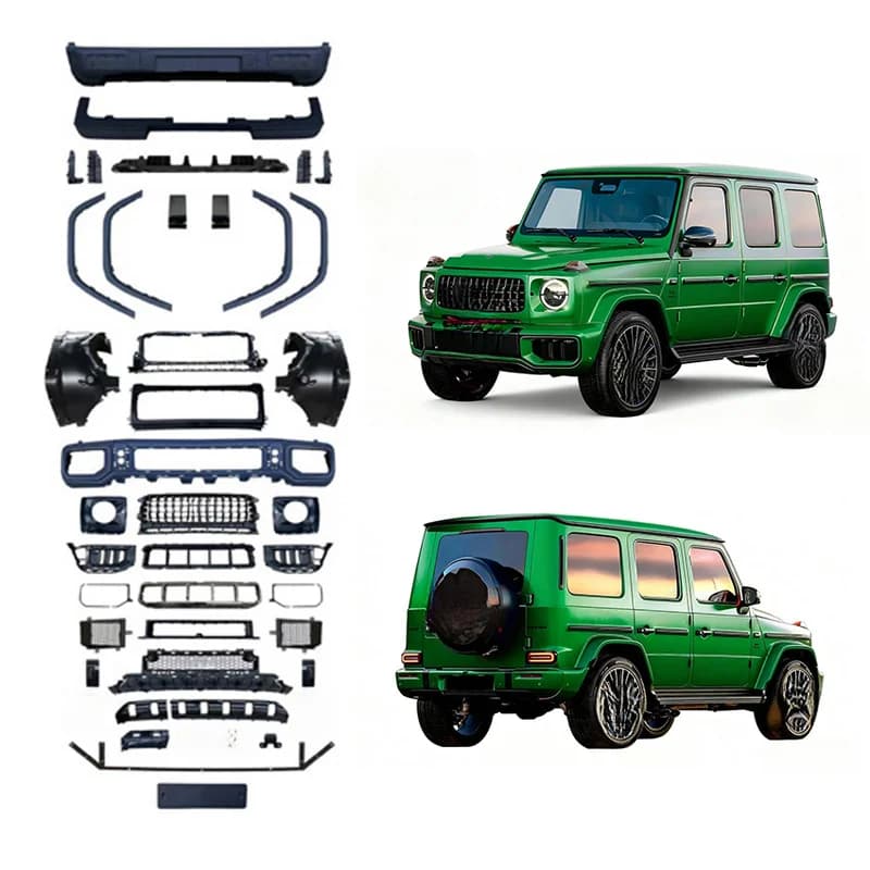 High Quality PP Plastic Body Kit With Bumper For G Class W463A W464 G500 G550 G63 Upgrade To W465 2025 Parts