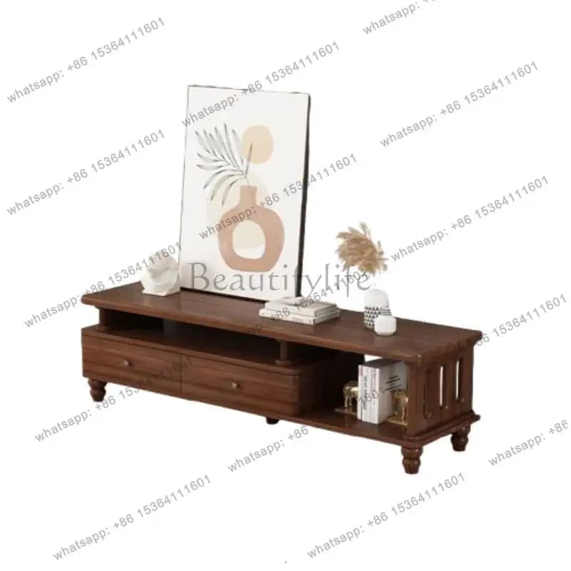 LSTabletop Universal Tv Stand Modern Bedroom Wood LivingRoom Tv Stand Unit Minimalist Mueble Para Televisor Furniture