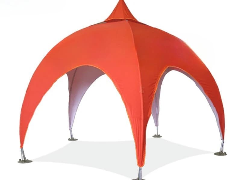 Vaulted tent 4.5x4.5m out-of-home advertising event dome canopy