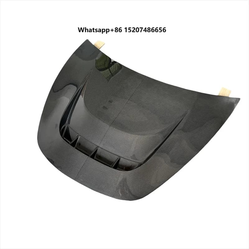 For  3 Retrofit Carbon Fiber Hood Hood Front Cover Hole Hood