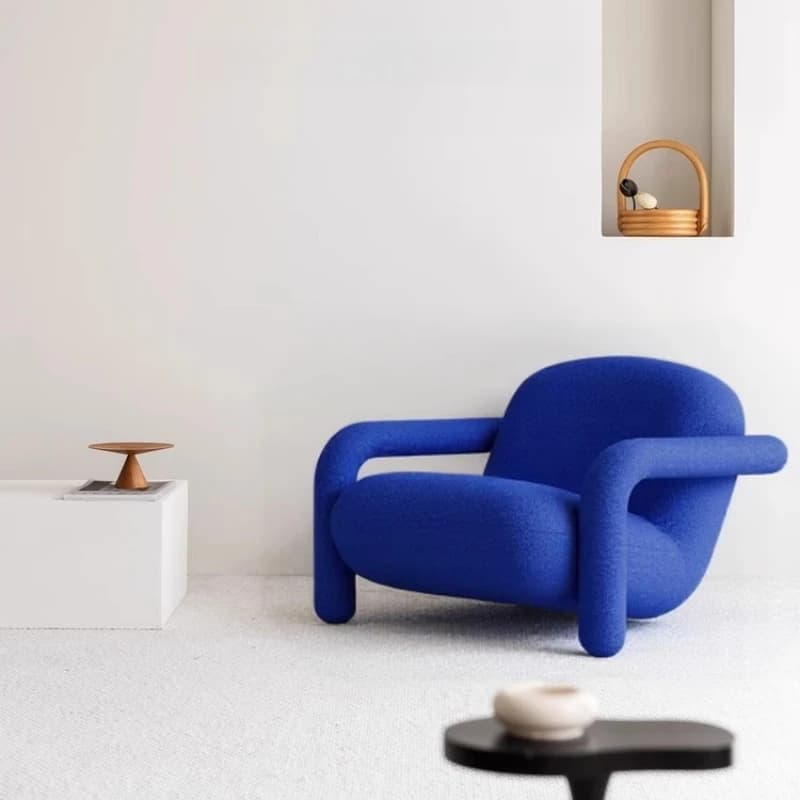 Single Luxury Living Room Chairs Rotate Elegance Cozy Modern Living Room Chairs White Designer Sillones Modernos Furniture Home