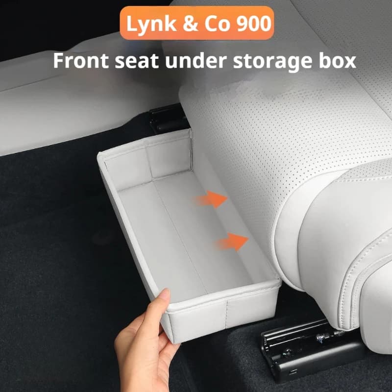 Fit For LYNK & Co 900 Car Specialized Under Seat Privacy Storage Box Center Console Trunk Organizer Interior