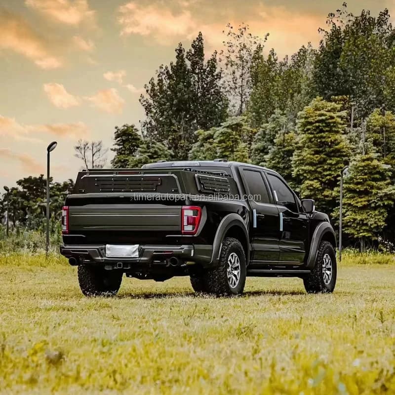 Customize 4X4 Steel Hard Top Pickup Truck Camper Shell Cap Bed Canopy Hardtop Waterproof Topper Tonneau For 2013  F150