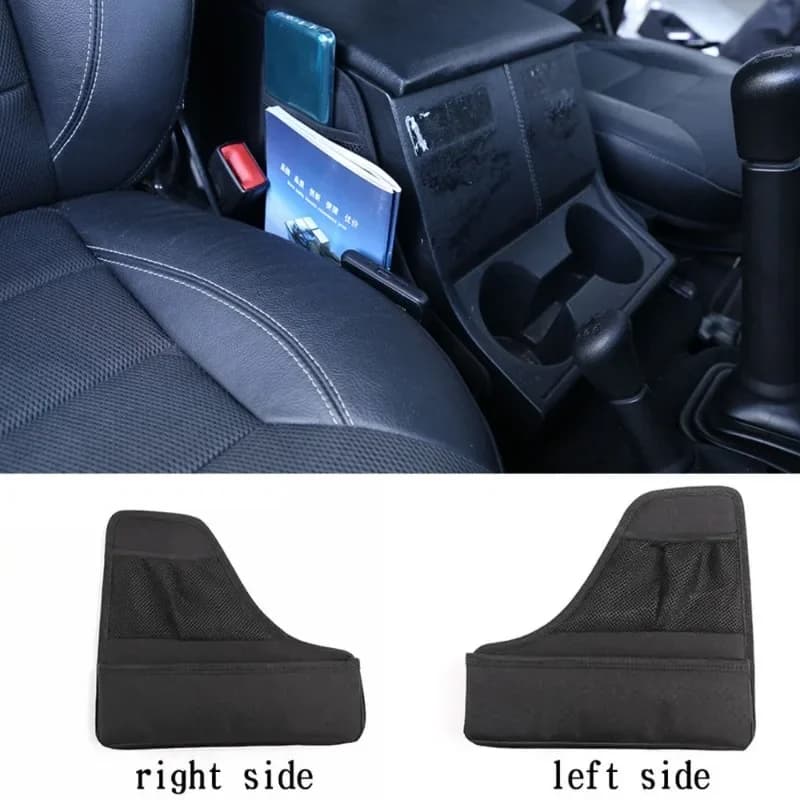For Land Rover Defender 90 110 130 09-18 Oxford fabric Car  Armrest Box Left and Right Storage Box  Storage Bags Car Accessories
