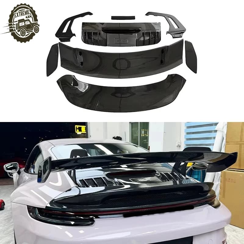 2020-2023 Upgrades Body Kit for Cars Spoiler Car Spoilers Carbon Fiber Tail Wing Upgrade Kit for 911 992