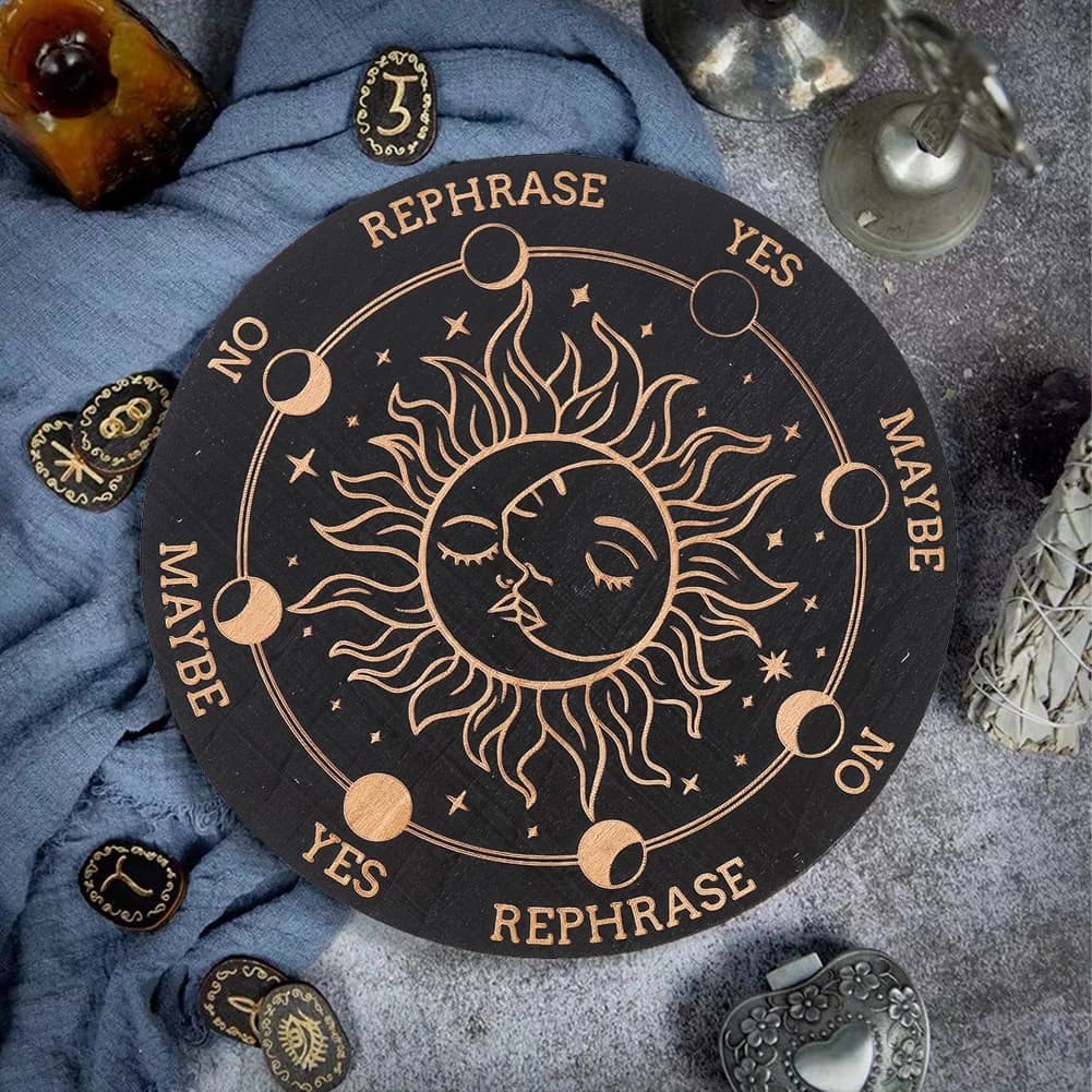 Sacred Guidance Oracle Board Insight and Decision Making Communication Tools Mysticism Home Decor Meditation Essentials