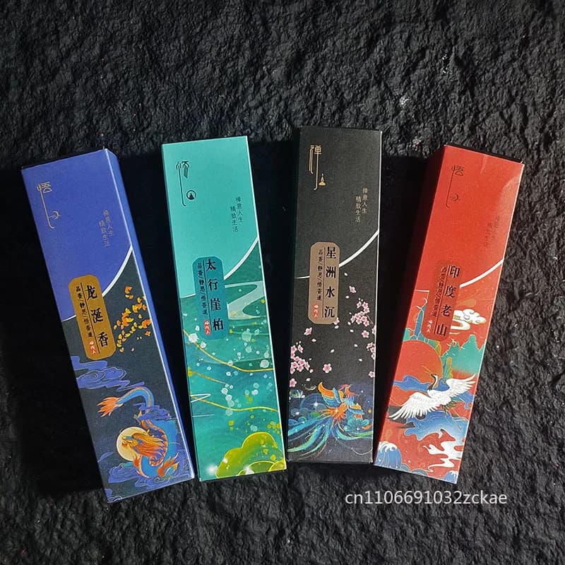 Buddhist offering table decorative incense sandalwood gift box 200pcs, a variety of optional