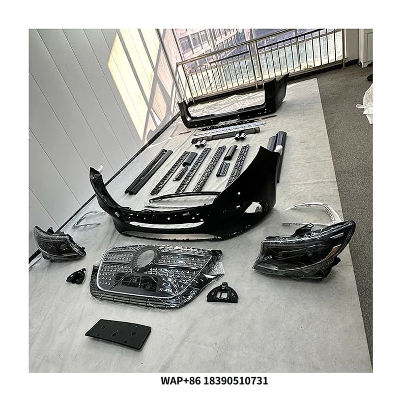 Car Accessories Facelift Conversion PP Material Bodykit Body Kit for Vito W447 to W448 (16-23 to 24 Models)