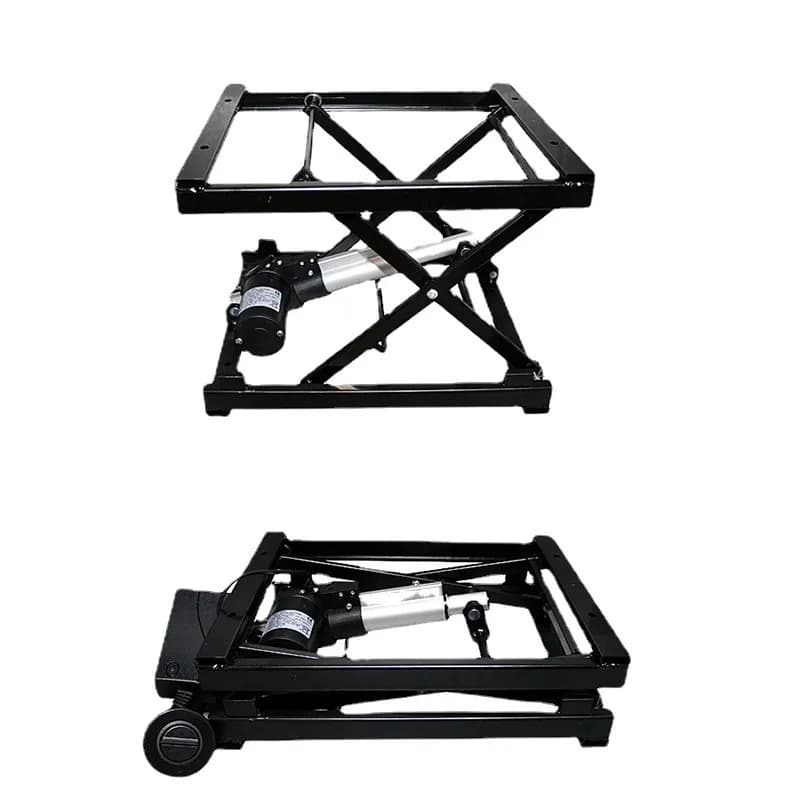 Hardware folding bracket, iron frame, multi-functional wired remote control hardware lifting coffee table rack