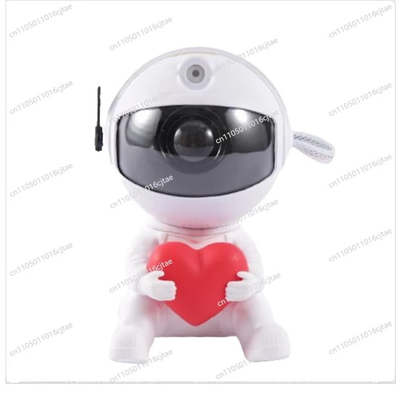 Astronaut Starry Sky Projection Light, Astronaut Atmosphere Light, Northern Lights, Sitting with Stars, Guitar Robot Night Light