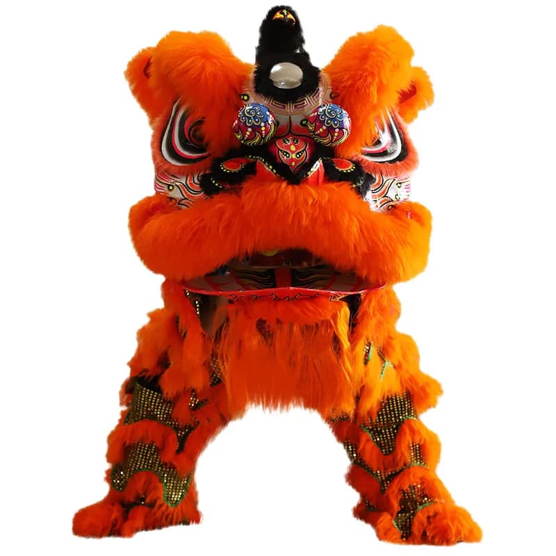 Lion dance props: Dragon and lion dance props and performance sets