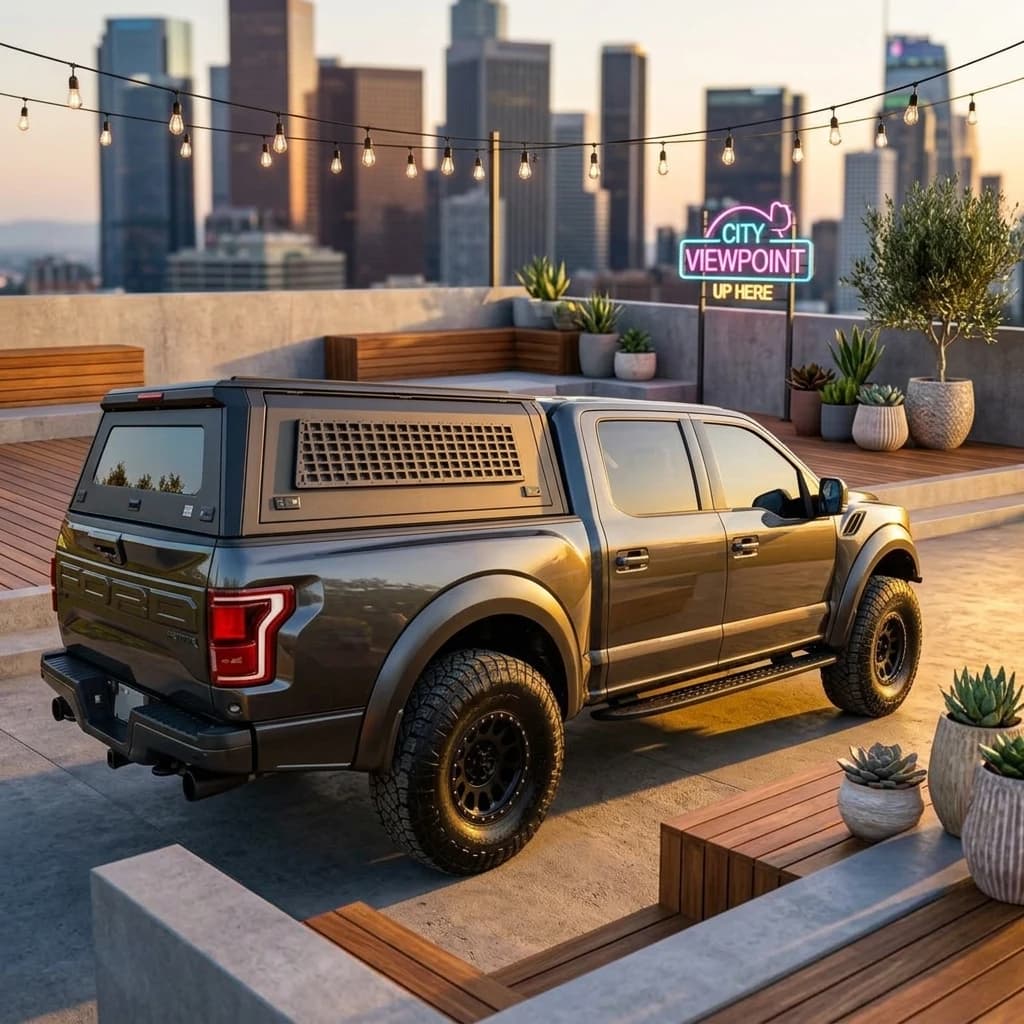 Integrated Forming Modified Pickup Cover for Ranger, Good Sealing for Outdoor Cargo Protection