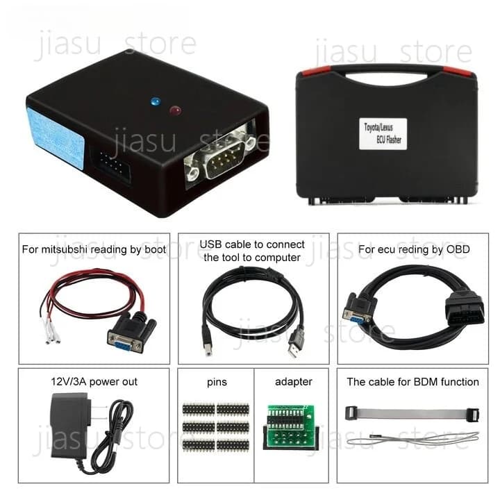 Auto ECU Flasher Programmer for Denso NEC 76F00XX Chip Vehicle ECU Read Write Tuning Tool