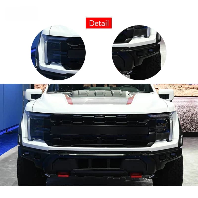 Hot Selling Raptor Style Fr Bumper Conversion Kit Exterior Replacement Tuning 4x4 Pickup Off‑Road for F150 2018 to 2024