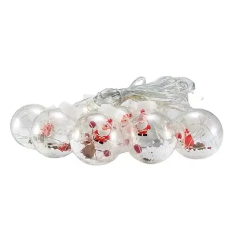 Led decoration Santa snowman Christmas tree decoration curtain lights, convenient, practical and durable