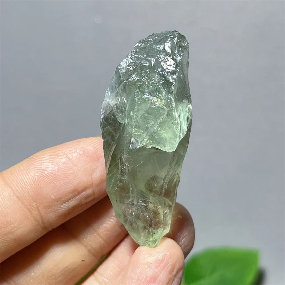 Crystal Natural Green Quartz Stone Tooth Cluster Specimen Reiki Meditation Energy Feng Shui Mineral Reiki Home Decoration