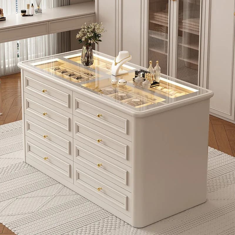 Glamour Unique Living Room Cabinets Space Saving Vintage Premium Aesthetic Display Cabinet Round Quality Muebles Home Furniture