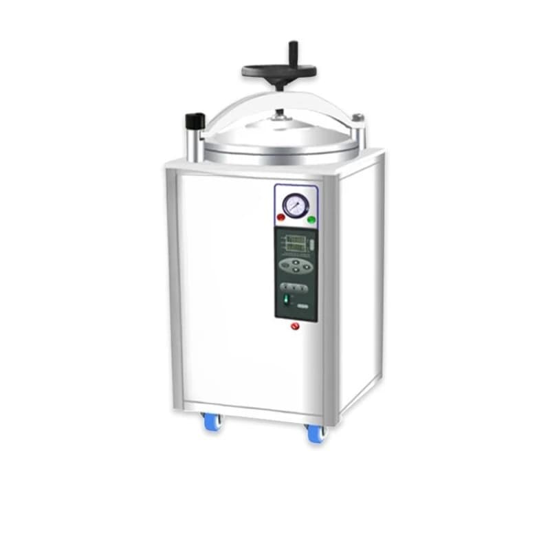 Hand wheel automatic     stainless    steel vertical sterilizer