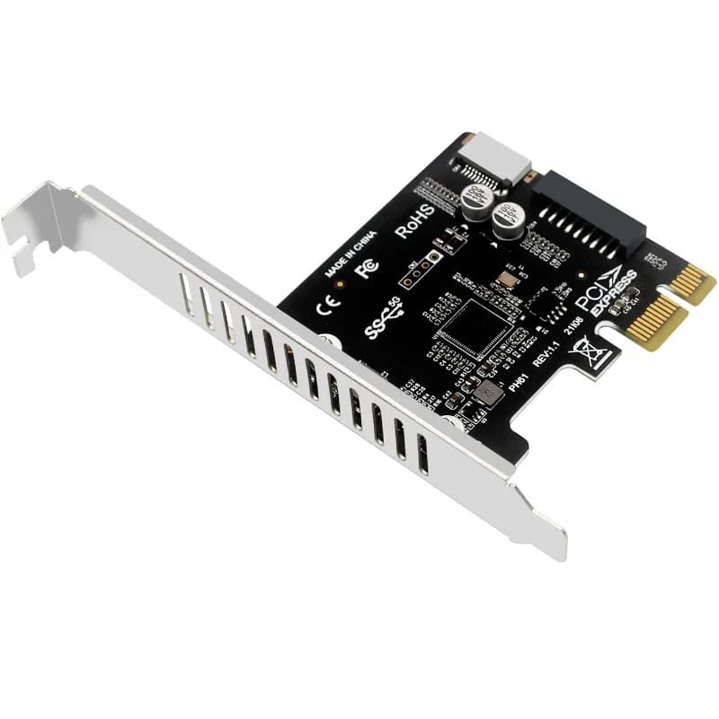 USB3TYPE-E front TYPE-C19P20P expansion card self-supplied