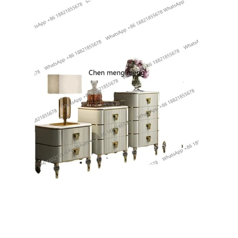 cn8350 LHY zq Chest of Drawers Four Or Six Storage Chest of Drawers Italian Marble Custom Living Room Bedroom Storage Cabinet