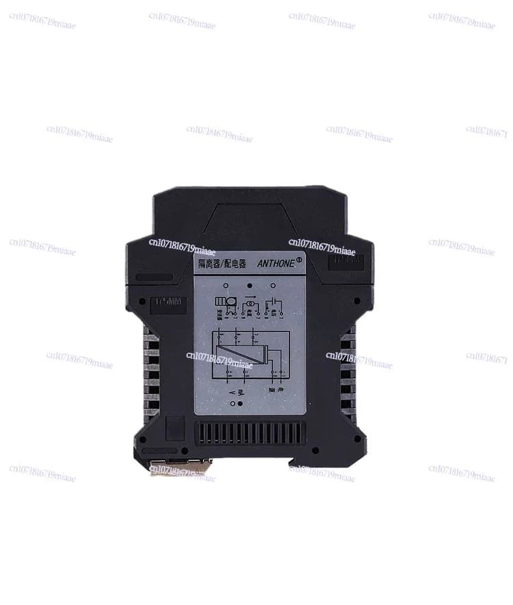 Isolation Distributor, Signal Isolator 4-20ma To 0-10v One-in-two-out Analog Signal Isolation Module