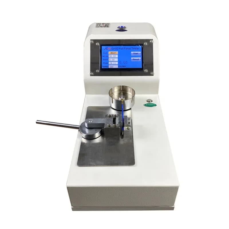 JCW-Q100 Made in China Wire Harness Crimped Terminal Pulling Force Tester Connector Pressing Quality Control Equipment