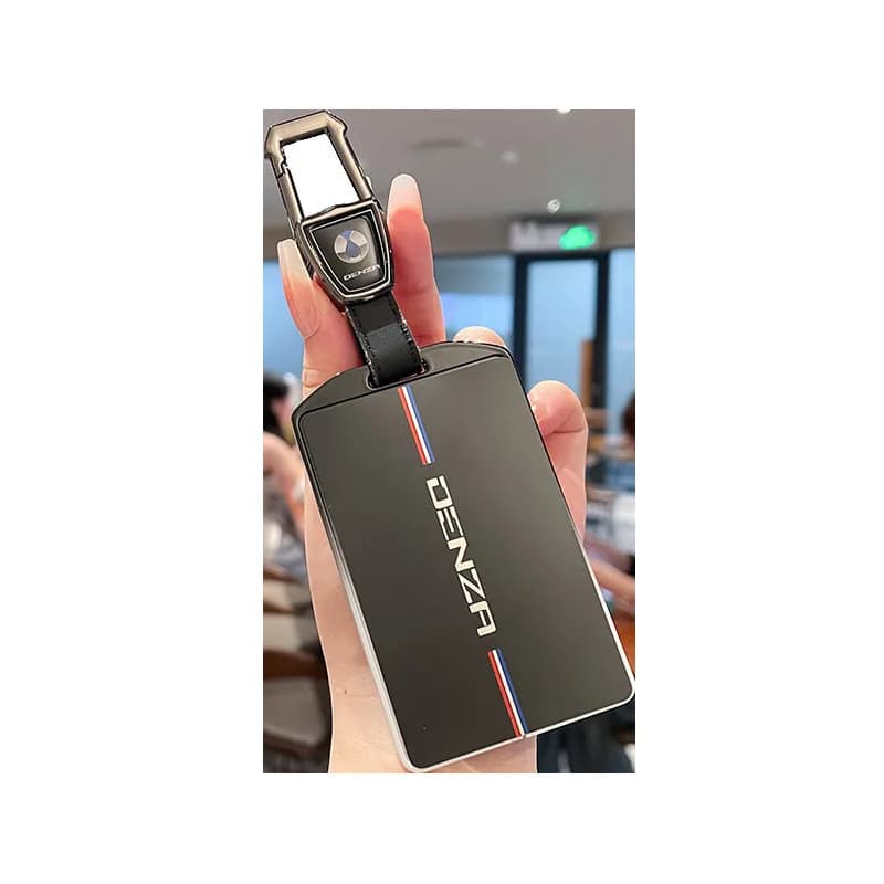 Premium Zinc Alloy Key Cover Case for Denza D9 DM-i/EV - Protective Key Fob Shell Key Bag Chain