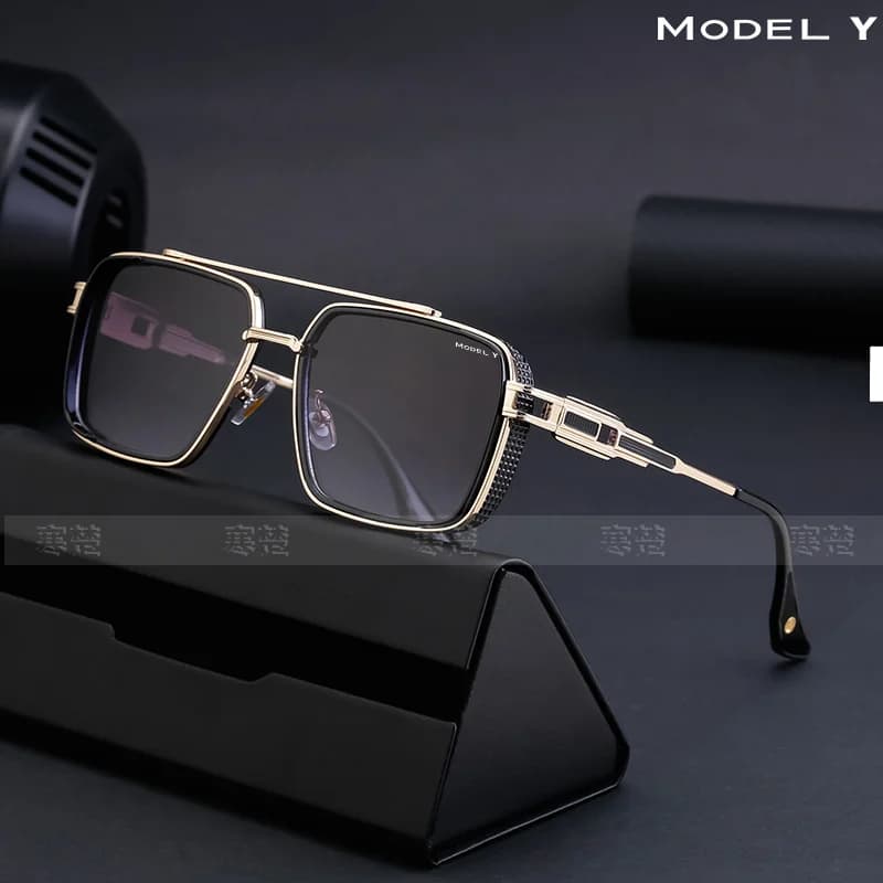 For Tesla Model Y Car High Men Anti Glare Driver Goggles Polarized Sunglasses Automobile interior accessories