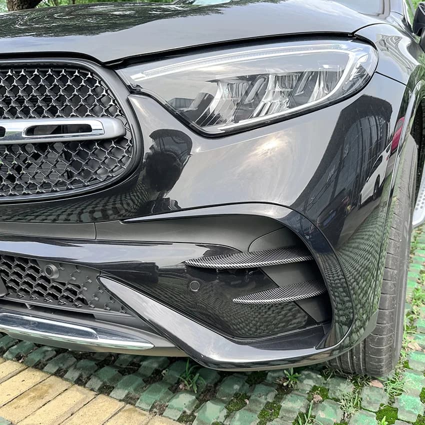 For Mercedes Benz GLC-Class X254 2023+GLC260 300 AMG Grille Trim Wind Knife Car Sticker Modification