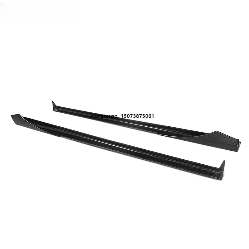 Paktechz Carbon Fiber Parts Bodykit Side Skirts for  GT GTS C190 Ver1