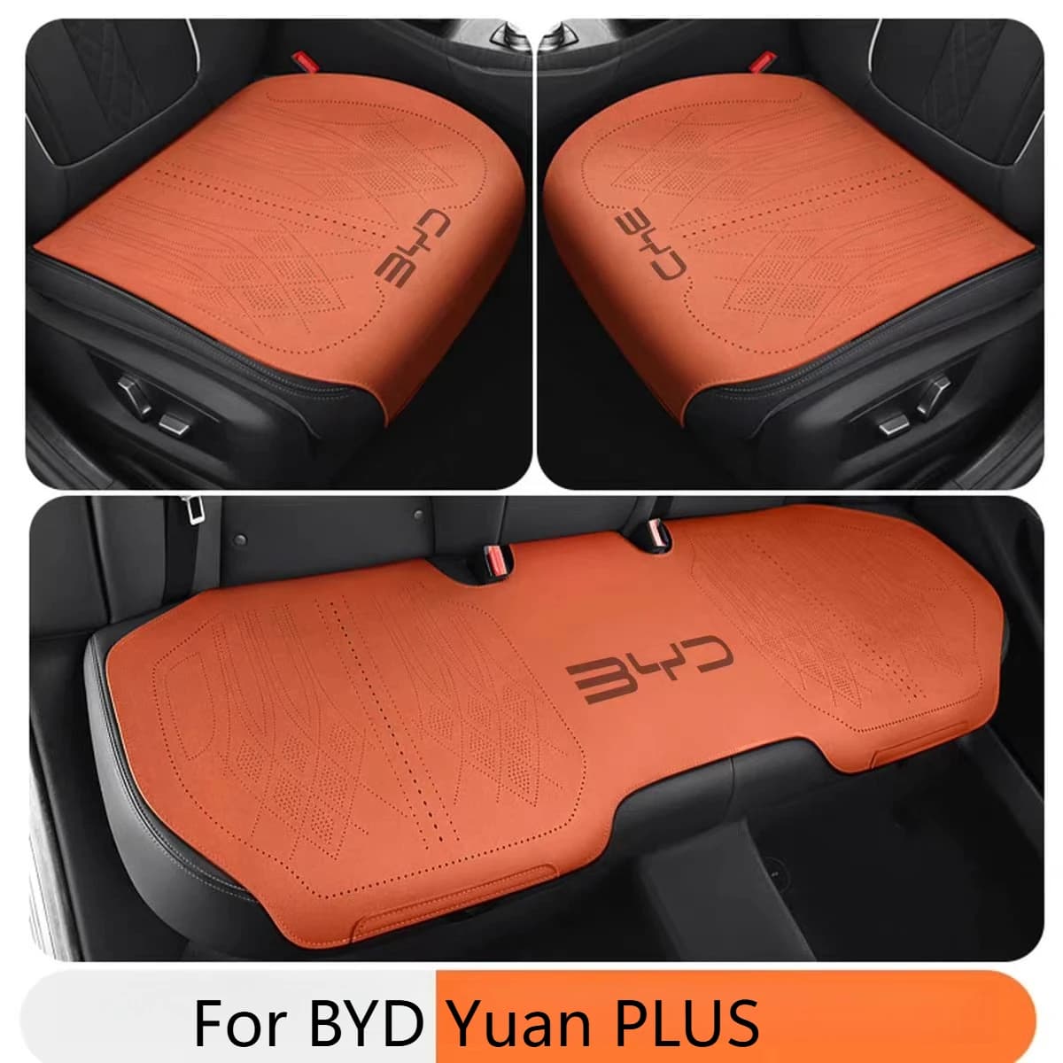 For BYD ATTO3 Original Vehicle Installation Car Seat Cover Seat Cushion Suede Leather Seat Cover Accessorie
