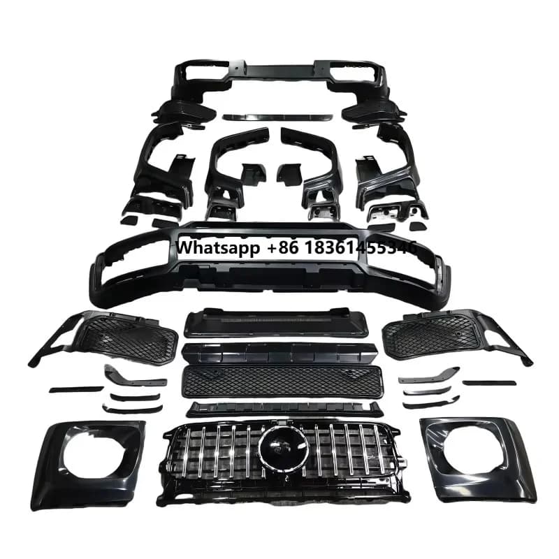 For  G-Class W464 G350 G500 G550 Modified Babos Front Bumper Grille Wheel Arches Rear Bumper Surround Suitable