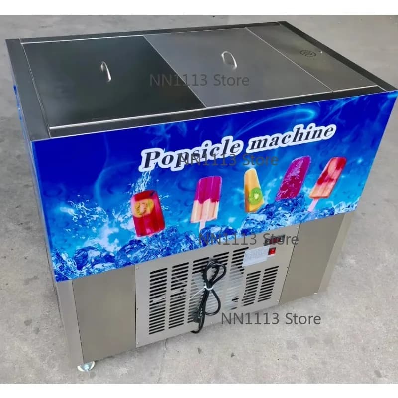 Automatic Ice Lolly Cream Popsicle Making Machine Commercial Ice Block Making Machine for Business Use
