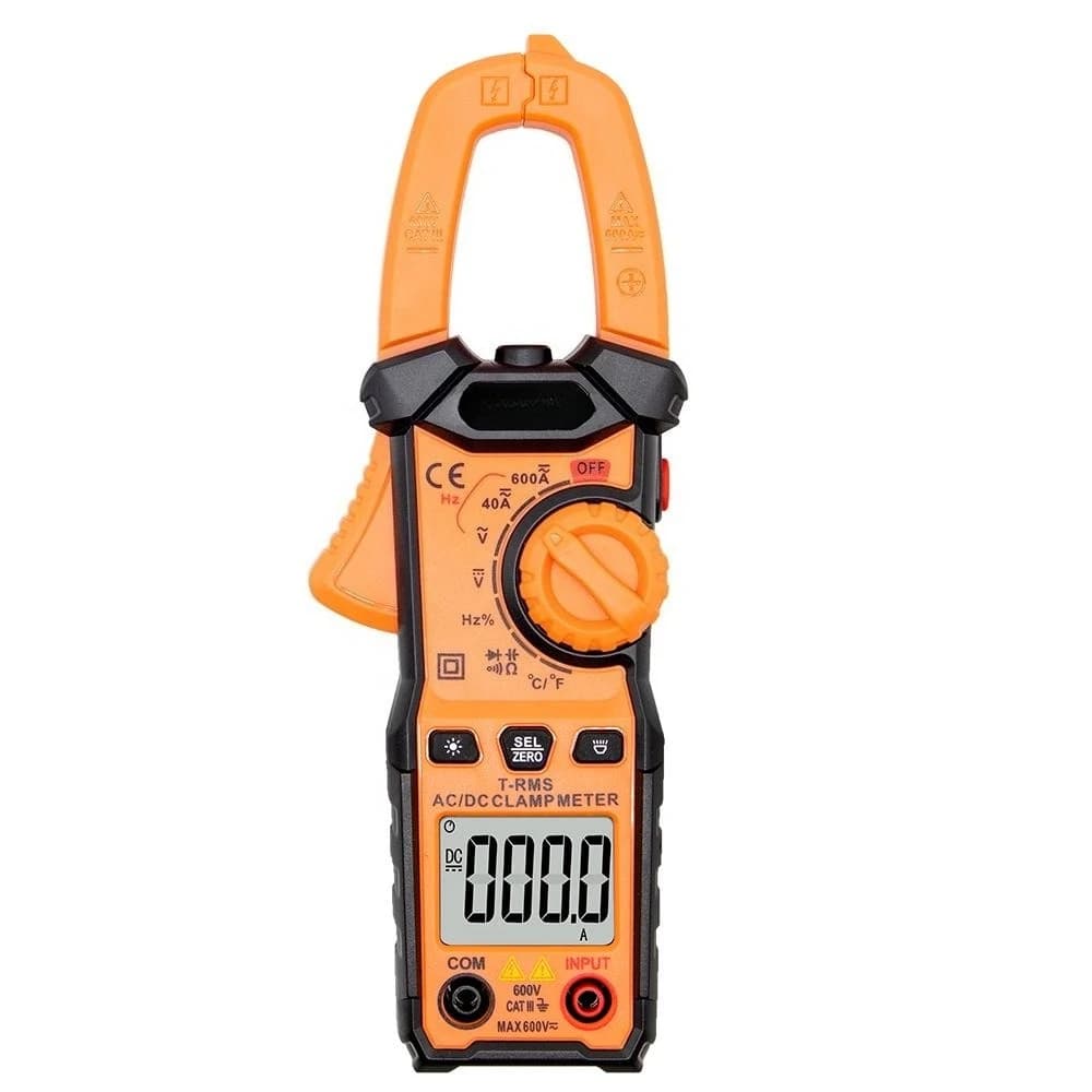 606E RuoShui Ampere Digital Clamp Multimeter High Precision Portable Electrical Clamp Ammeter Multi-Function Clamp Meter
